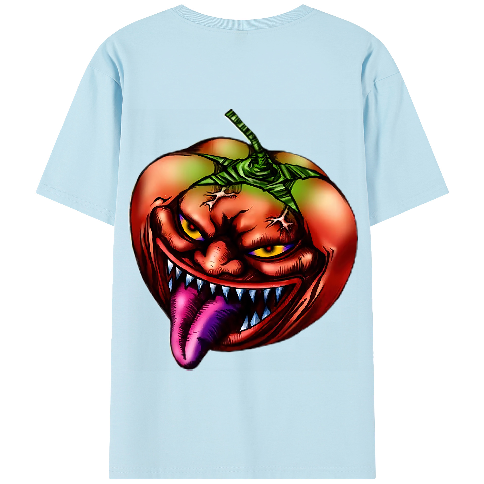 （画像用） 遊☆戯☆王 Yu-Gi-Oh! 綿100％半袖Tシャツ（背面プリント）